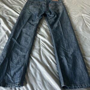 Levi's Blue Straight Jeans Classic Style
